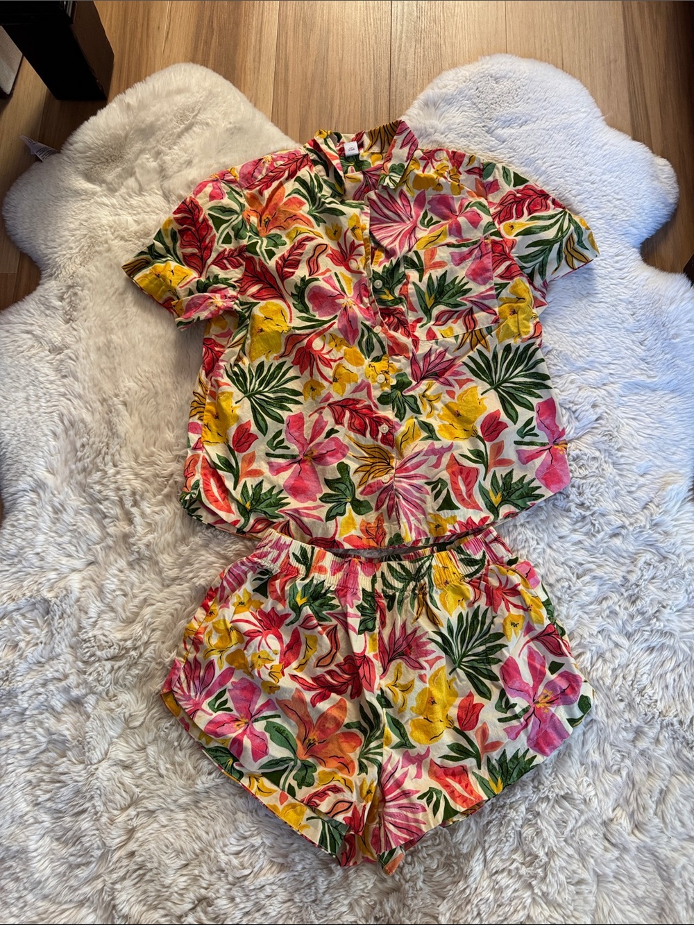 Tropical 🌴 Cotton Pajama short set